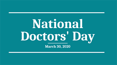 National Doctors Day Banner
