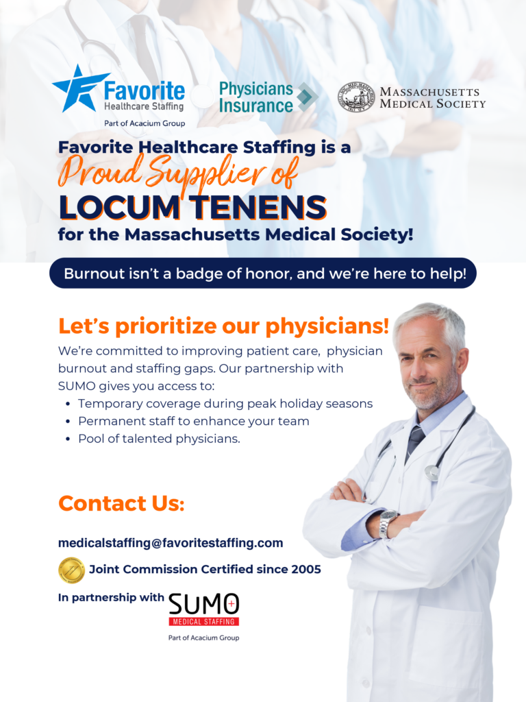 Flyer for Sumo Medical Staffing